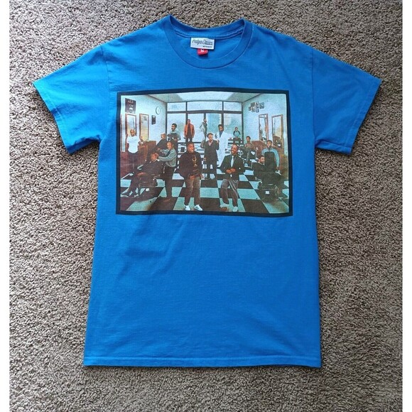 Black Comedians T-Shirt Men's Small Blue Short Sleeve - Picture 1 of 7
